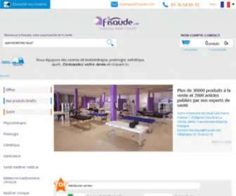 Fisaude.fr(Boutique santé) Screenshot