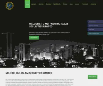 Fisbd.com(Fakhrul Islam Securities Limited) Screenshot