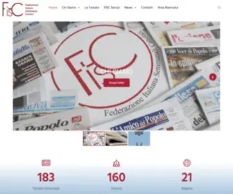Fisc.it(Federazione Italiana Settimanali Diocesani) Screenshot