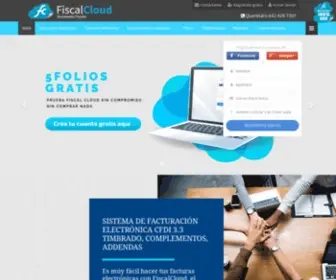 Fiscalcloud.mx(Servicio de facturación electrónica) Screenshot