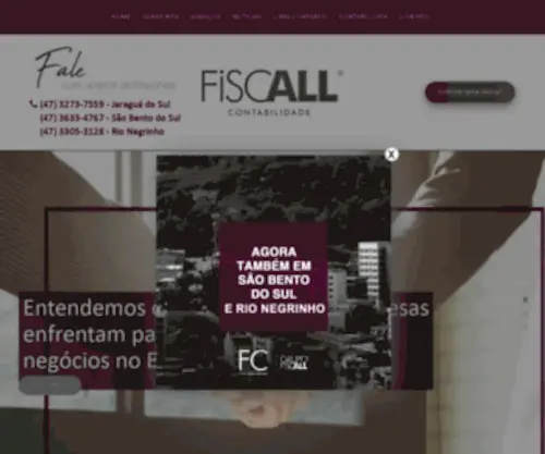 Fiscallcontabilidade.com.br(Referência) Screenshot