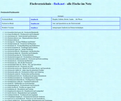 Fisch.net(Fischzucht Böckl liefert Satzfische aus Extensivteichanlagen frei Wasser) Screenshot