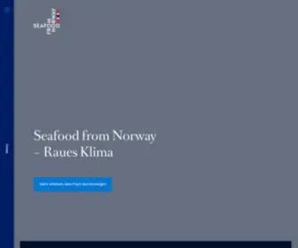 Fischausnorwegen.de(Seafood from Norway) Screenshot