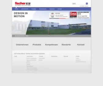 Fischer-Automotive-SYstems.de(Fischer automotive systems) Screenshot
