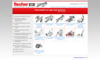 Fischer-Hrvatska.hr(Pričvrsni) Screenshot