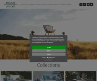 Fischer-Moebel.de(Exklusive Gartenmöbel) Screenshot