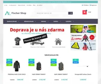 Fischer-Shop.cz(Oficiální e) Screenshot