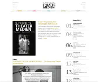Fischer-Theater.de(Fischer Theater Medien) Screenshot