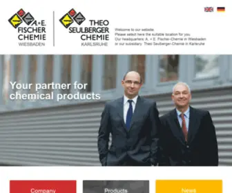Fischer-Wiesbaden.de(Chemiehandel) Screenshot