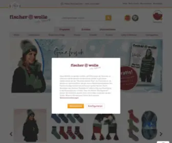 Fischer-Wolle.ch(Wolle & Handarbeiten günstig online kaufen) Screenshot