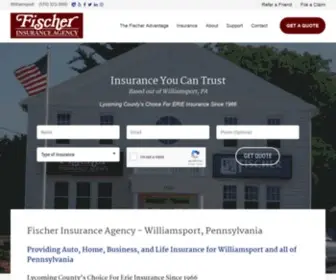 Fischeragency.com(Fischer Insurance Agency) Screenshot