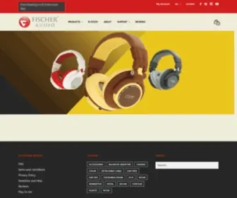 Fischeraudio.com(Fischer Audio Engineering) Screenshot