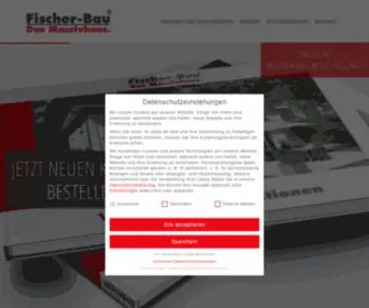 Fischerbau.de(Fischer-Bau GmbH) Screenshot