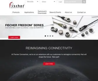 Fischerconnectors.com(Fischer Connectors) Screenshot