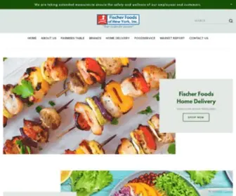 Fischerfoods.net(Fischer Foods of NY) Screenshot