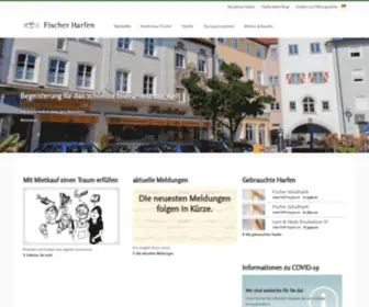 Fischerharfen.de(Fischerharfen) Screenshot