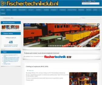 Fischertechnikclub.nl(Fischertechnik) Screenshot