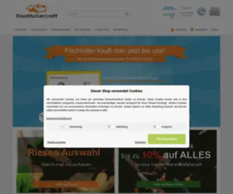 Fischfuttertreff.de(Fischfutter online kaufen) Screenshot
