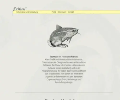 Fischhase.de(Fischhase Information und Gestaltung) Screenshot