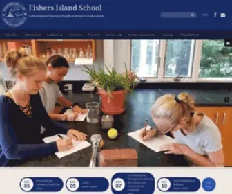 Fischool.com(Fishers Island School) Screenshot