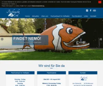 FischZucht-ERTL.de(Home Fischzucht Ertl) Screenshot