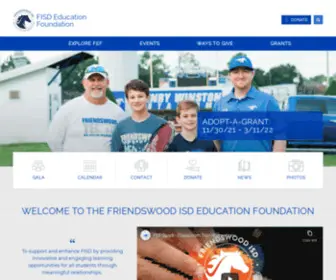 Fisdfoundation.com(FISD Education Foundation) Screenshot