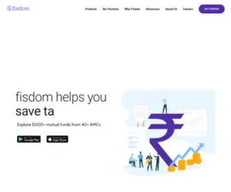 Fisdom.com(Online Demat) Screenshot