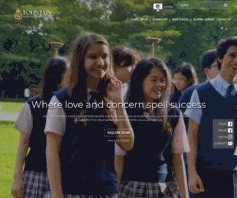 Fis.edu.ph(Fountain International School) Screenshot