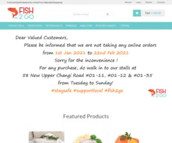 Fish2GO.com.sg(Fish2GO) Screenshot