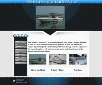 Fishaholiccharters.com(Fishaholiccharters) Screenshot