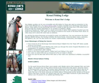 Fishalaskanow.com(Kenai Lodge for King Salmon and Halibut) Screenshot