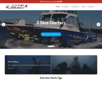 Fishanddivetampa.com(2 Shea Charters) Screenshot