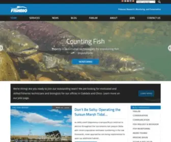 Fishbio.com(Fisheries Consultants) Screenshot