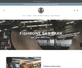 Fishbone.com.mx(Fishbone Sk8) Screenshot