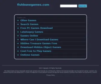 Fishbonegames.com(Dsd) Screenshot