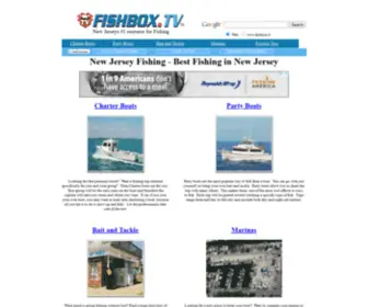 Fishbox.tv(New Jersey Fishing) Screenshot