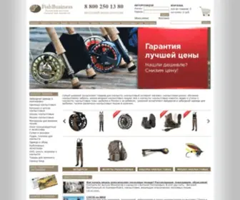 Fishbusinezz.ru(нахлыст) Screenshot