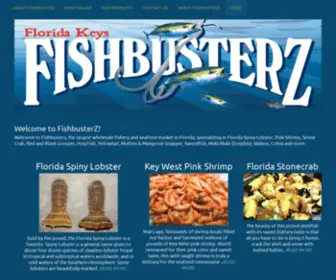 Fishbusterz.com(Fishbusterz To Buy Key West Fresh Fish) Screenshot