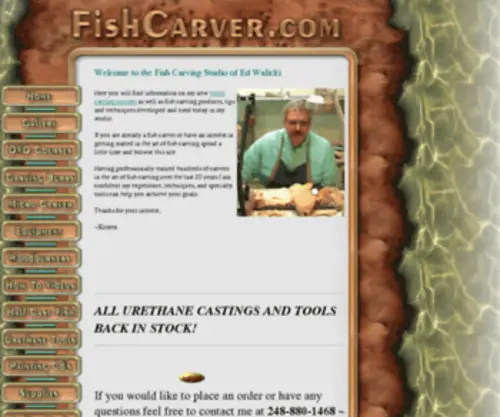 Fishcarver.com(Fish Carving) Screenshot