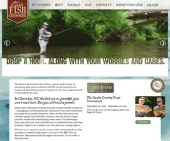 Fishcherokee.com(Fish Cherokee) Screenshot