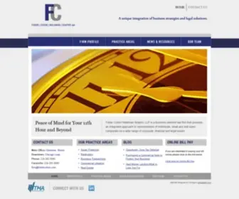 Fishercohen.com(Fisher Cohen Waldman Shapiro) Screenshot