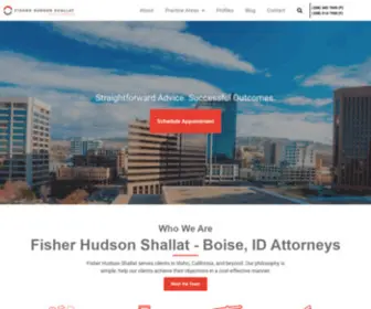 Fisherhudson.com(Fisher Hudson Shallat) Screenshot