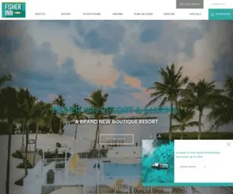 Fisherinnresort.com(Fisher Inn Resort & Marina) Screenshot