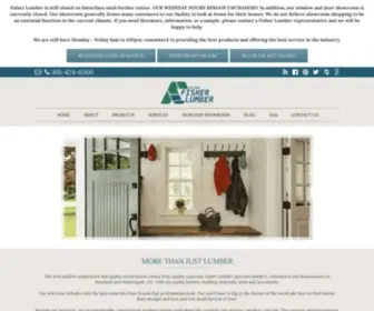 Fisherlumber.com(Fisher Lumber) Screenshot