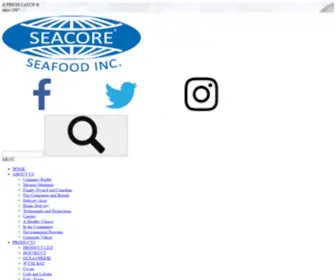 Fishermansdepot.ca(Seacore Seafood Inc) Screenshot