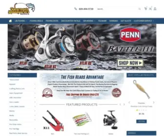 Fishermansheadquarters.com(Saltwater Fishing Tackle Sales & Service Specialists) Screenshot