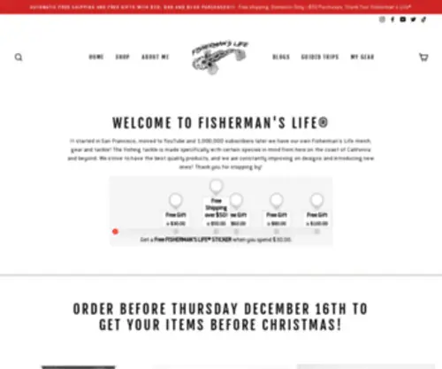 Fishermanslife.net(Fisherman's Life) Screenshot