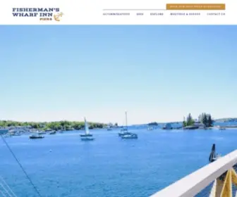 Fishermanswharfinn.com(Waterfront Hotel) Screenshot