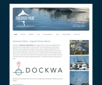 Fishermanswharfmarina.com(Fisherman's Wharf Marina) Screenshot