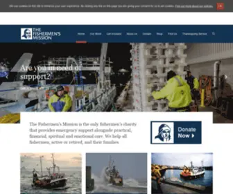 Fishermensmission.org.uk(Fishermen's Mission) Screenshot